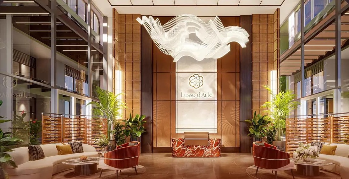 Đại sảnh thông tầng chuẩn resort 5 sao