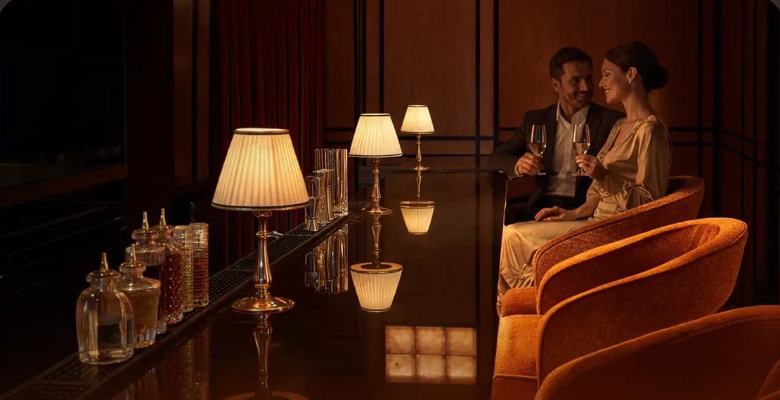 Không gian lounge chuẩn khách sạn 5 sao tại Lusso Saigon