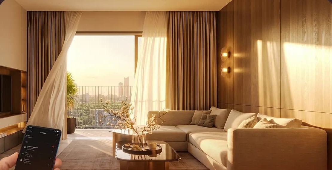 Nội thất căn hộ Lusso Saigon bàn giao cao cấp