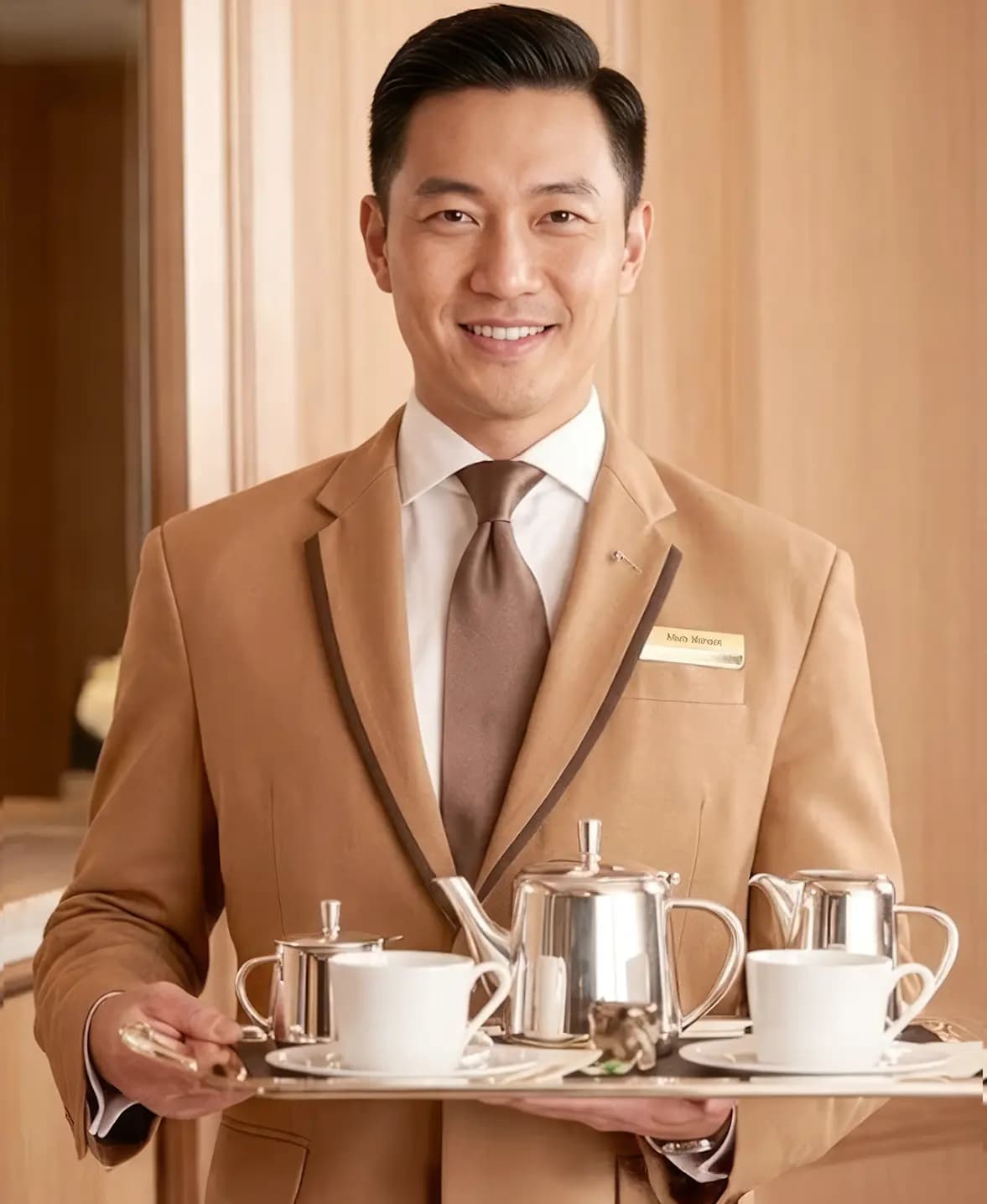 Đội ngũ dịch vụ chuẩn khách sạn phục vụ cư dân